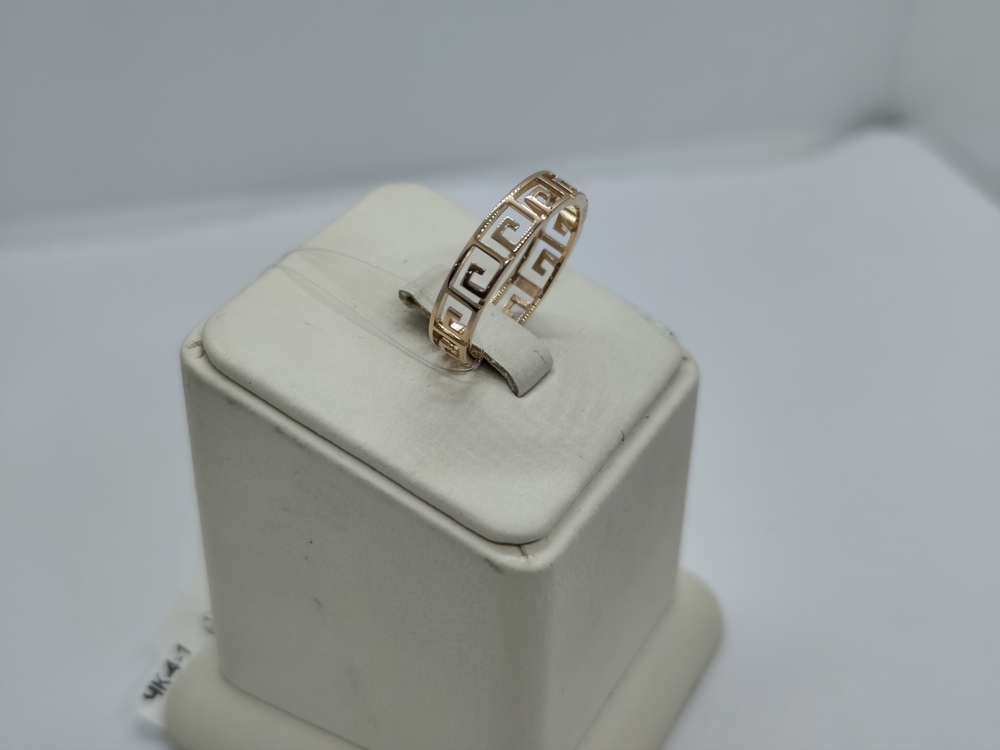 КОЛЬЦО БЕЗ КАМНЯ (Au 585)