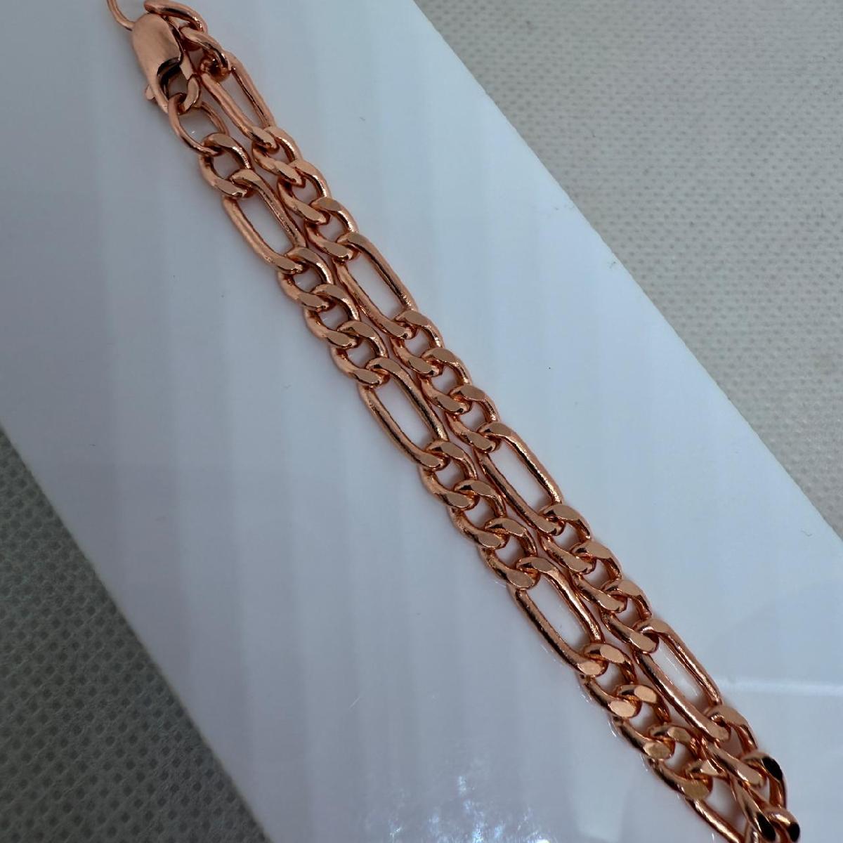 БРАСЛЕТ ПУСТОТЕЛЫЙ Фигаро(картье) (Au 585)