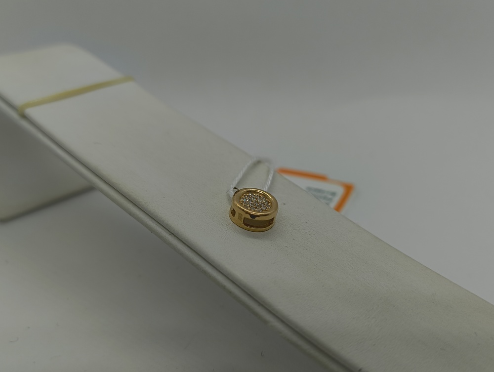 ПОДКМИ585 ПОДВЕСКА С КАМНЯМИ (Au 585)