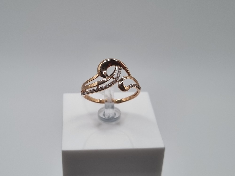 КОЛКМИ585 КОЛЬЦО С КАМНЯМИ (Au 585)