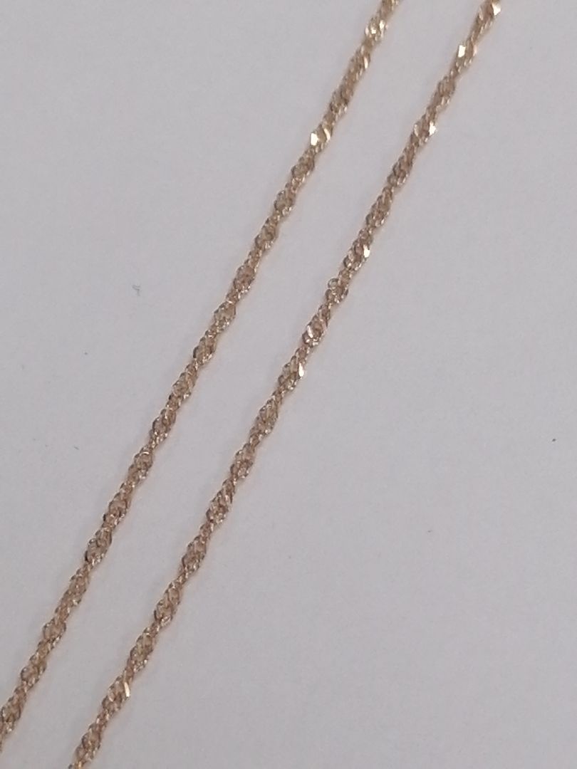 ЦЛСИ585 ЦЕПЬ ПОЛНОВЕСНАЯ Сингапур (Au 585)