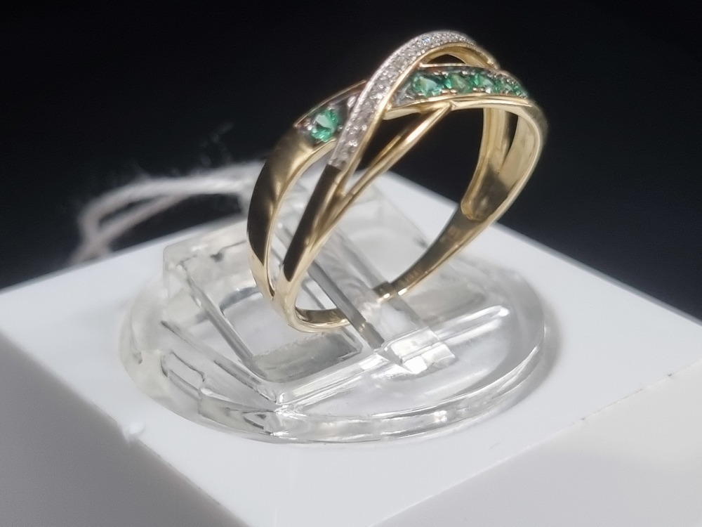 КОЛЬЦО БРИЛЛИАНТ Au 585