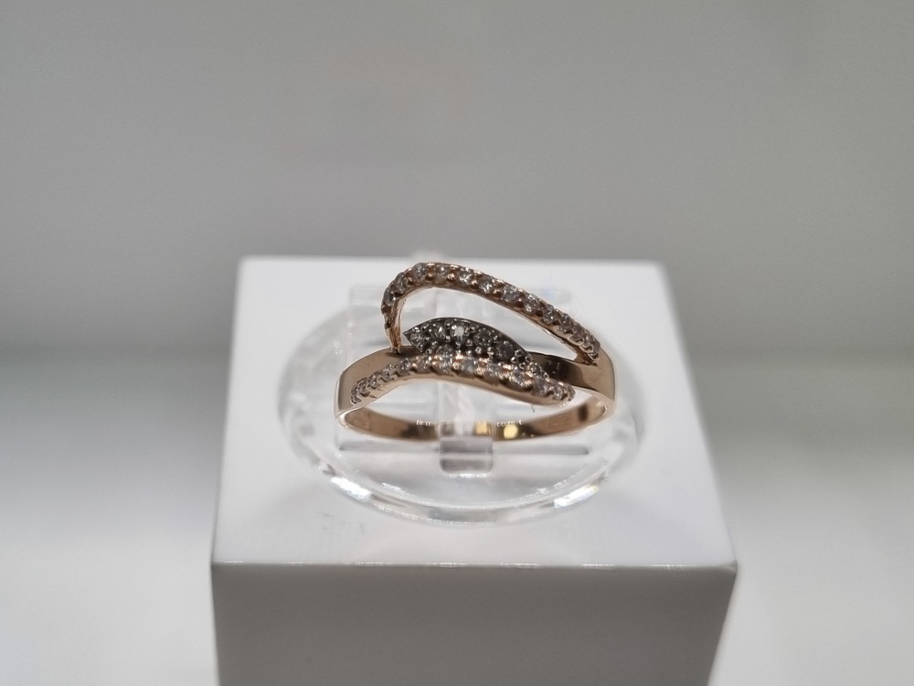 КОЛКМИ585 КОЛЬЦО С КАМНЯМИ (Au 585)