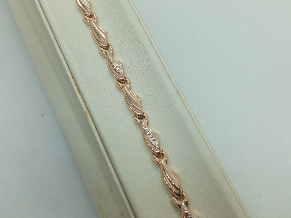 БРАСЛЕТ ПУСТОТЕЛЫЙ Ролекс Au 585