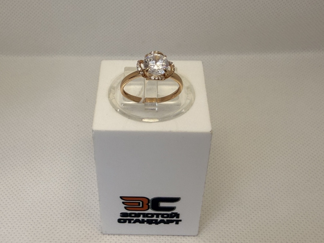 КОЛКМИ585 КОЛЬЦО С КАМНЯМИ (Au 585)