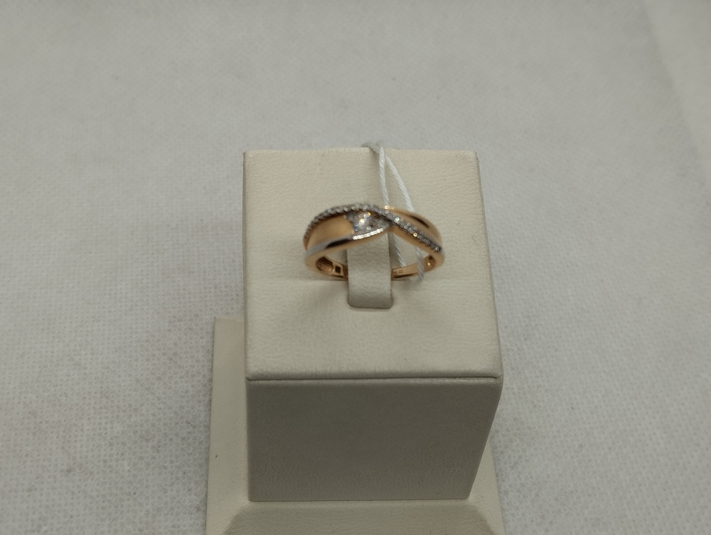 КОЛЬЦО БРИЛЛИАНТ Au 585