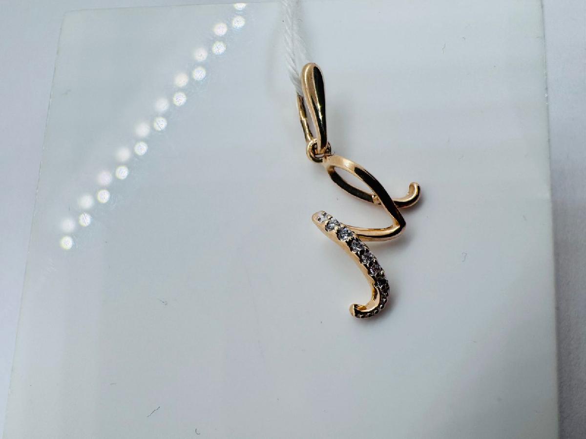 ПОДВЕСКА С КАМНЯМИ (Au 585)