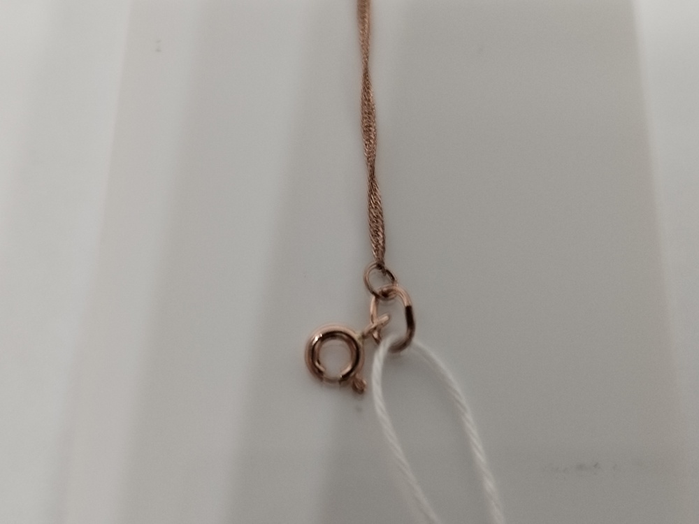 БРАСЛЕТ ПОЛНОВЕСНЫЙ Сингапур Au 585