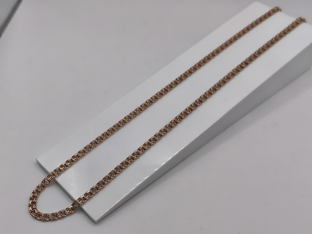 ЦПБС585 ЦЕПЬ ПУСТОТЕЛАЯ Бисмарк (Au 585)