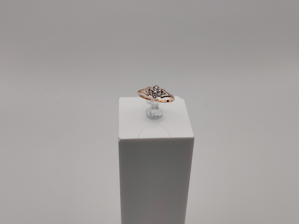 КОЛКМИ585 КОЛЬЦО С КАМНЯМИ (Au 585)