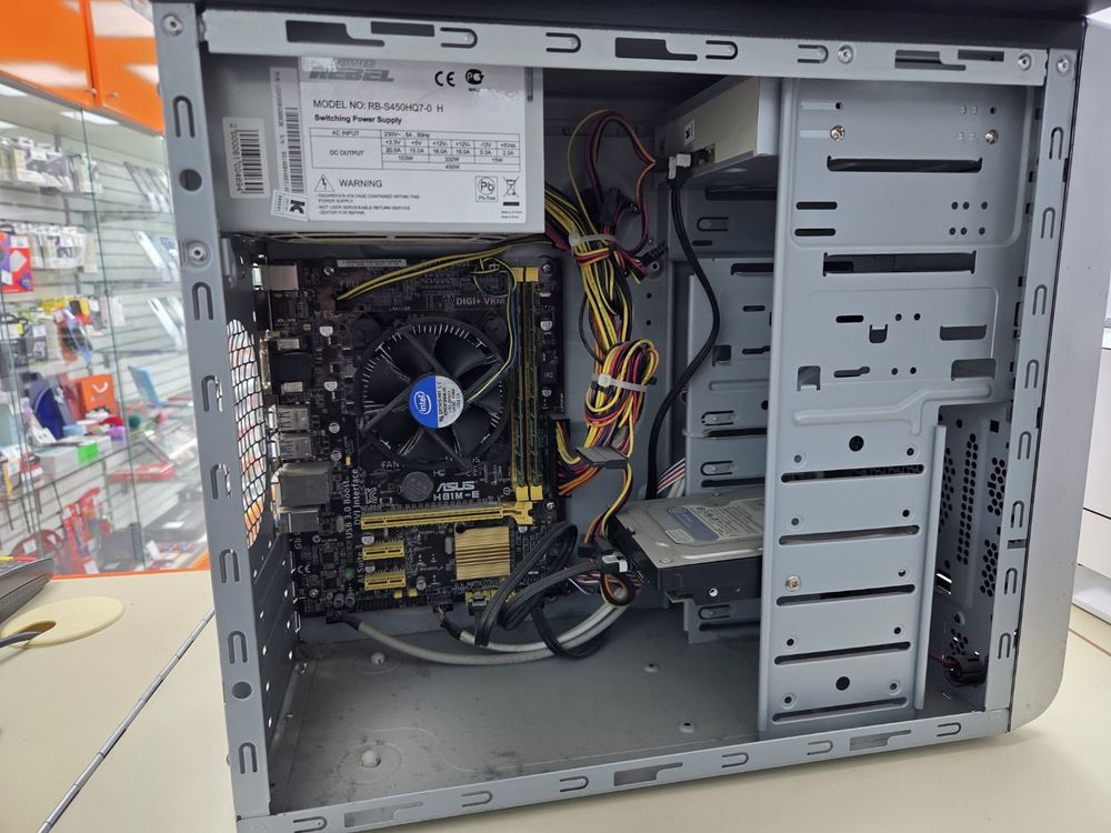 Системный блок Noname; Pentium G3420, HD Graphics, 4 Гб, Нет, 320 Гб