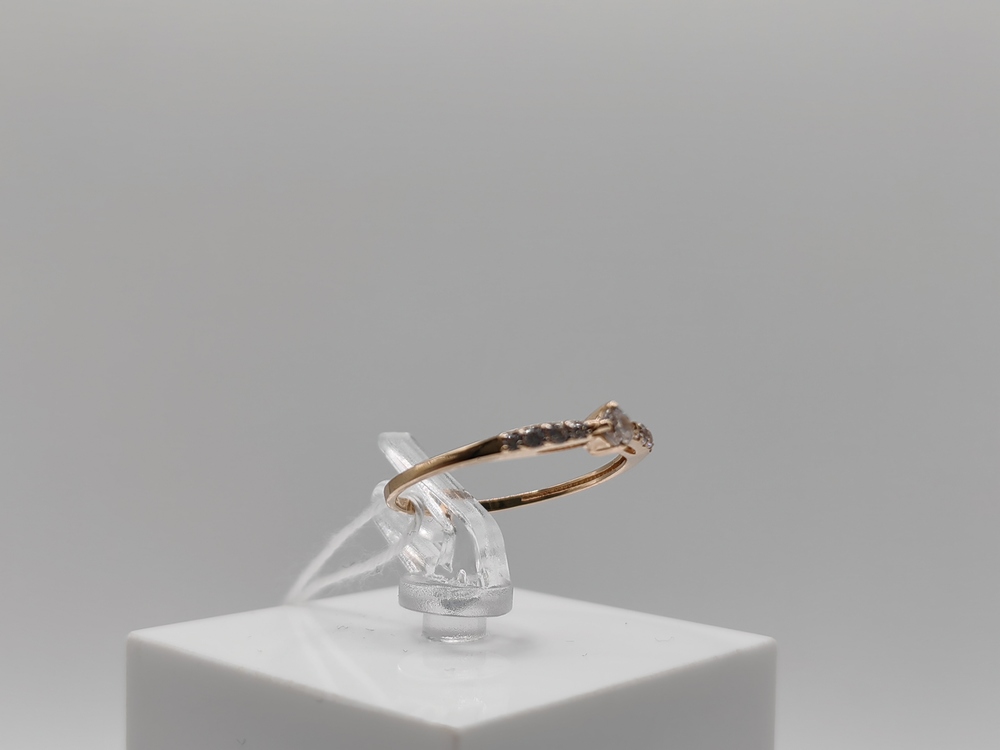 КОЛКМИ585 КОЛЬЦО С КАМНЯМИ (Au 585)