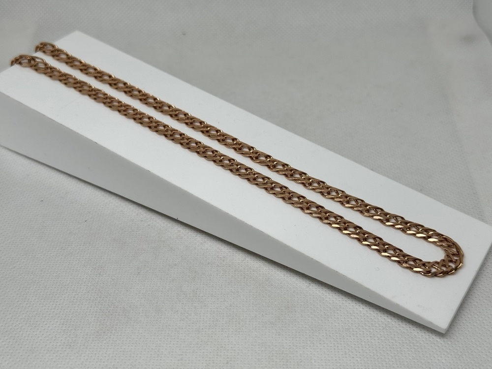 ЦЕПЬ ПОЛНОВЕСНАЯ Ромб двойной (Au 585)