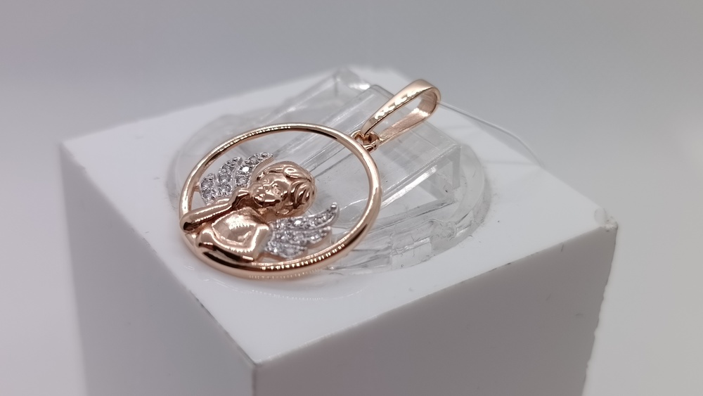 ПОДВЕСКА С КАМНЯМИ (Au 585)