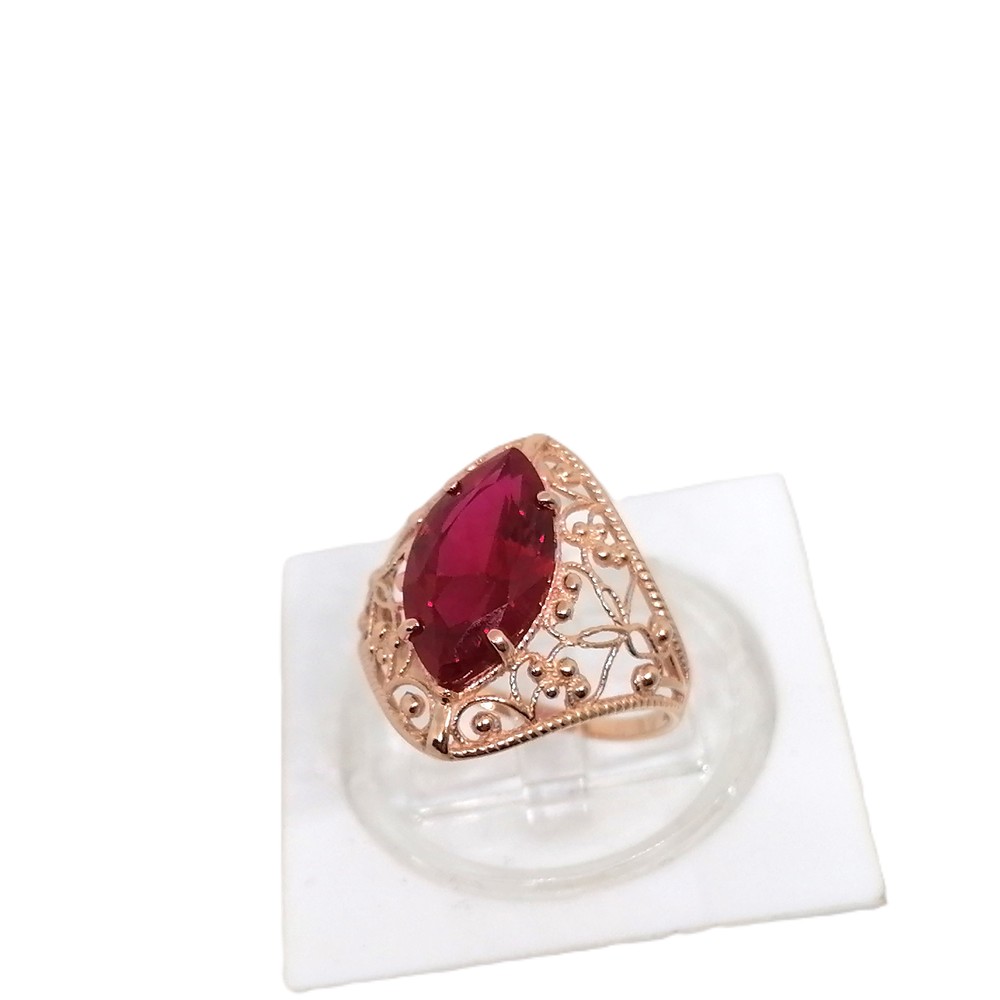 КОЛЬЦО С КАМНЕМ (Au 585)