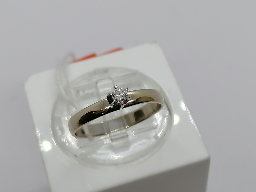 КОЛЬЦО БРИЛЛИАНТ Au 585