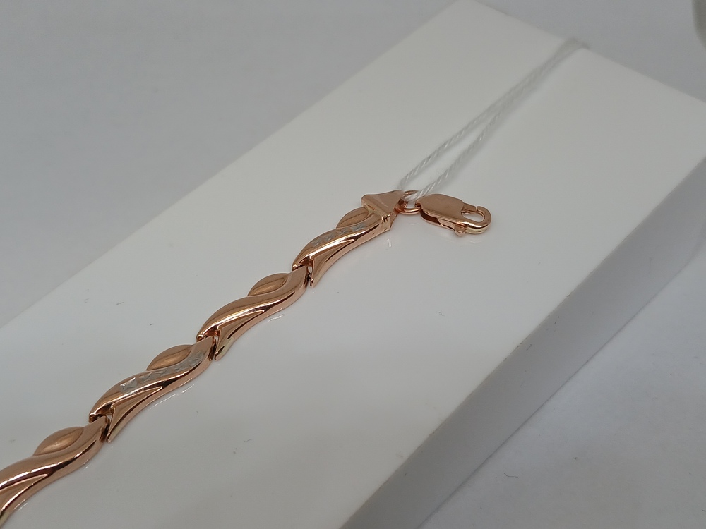 БРАСЛЕТ ПУСТОТЕЛЫЙ Ролекс Au 585