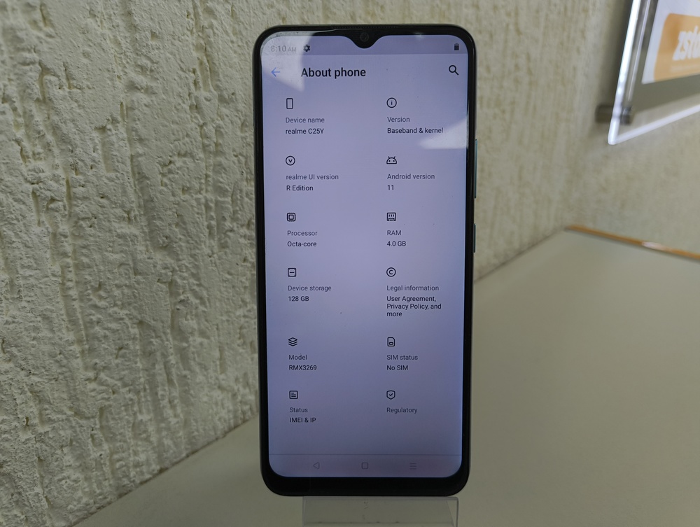 Смартфон Realme C25Y 4/128