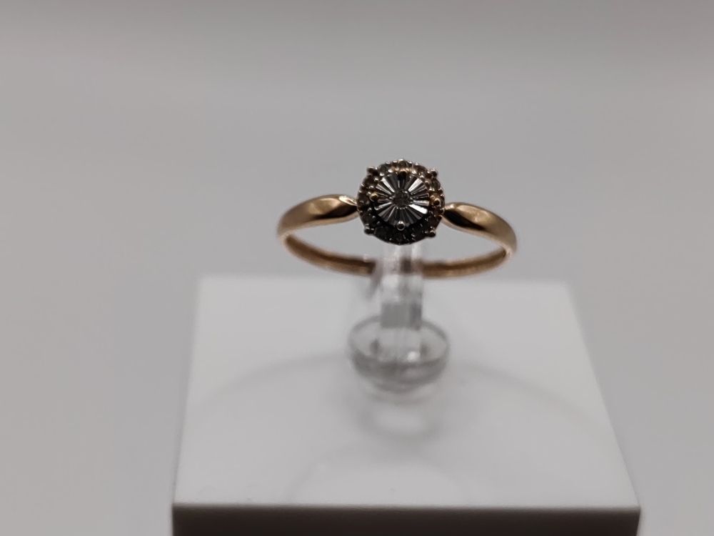 КОЛЬЦО БРИЛЛИАНТ Au 585