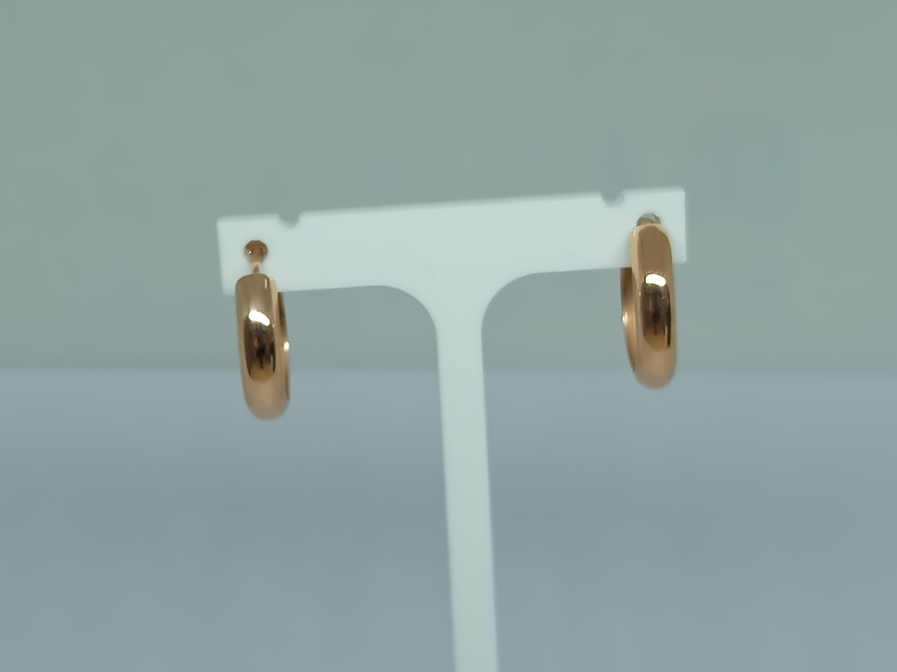 СЕРЬГИ КОНГО без камня (Au 585)