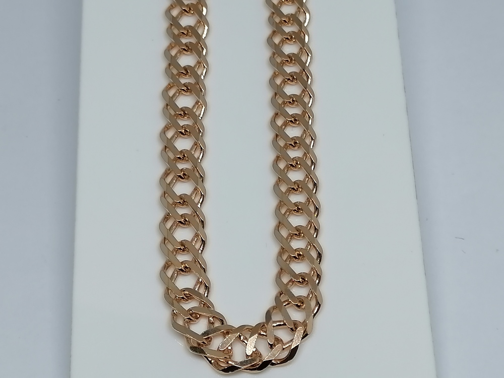 ЦЛР2585 ЦЕПЬ ПОЛНОВЕСНАЯ Ромб двойной (Au 585)