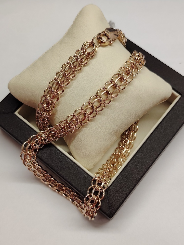 ЦЛИТ585 ЦЕПЬ ПОЛНОВЕСНАЯ Итальянка (Au 585)