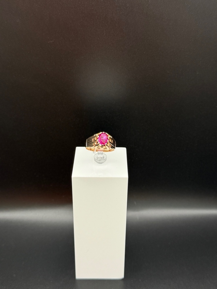 КОЛКМ583 КОЛЬЦО С КАМНЕМ (Au 583)