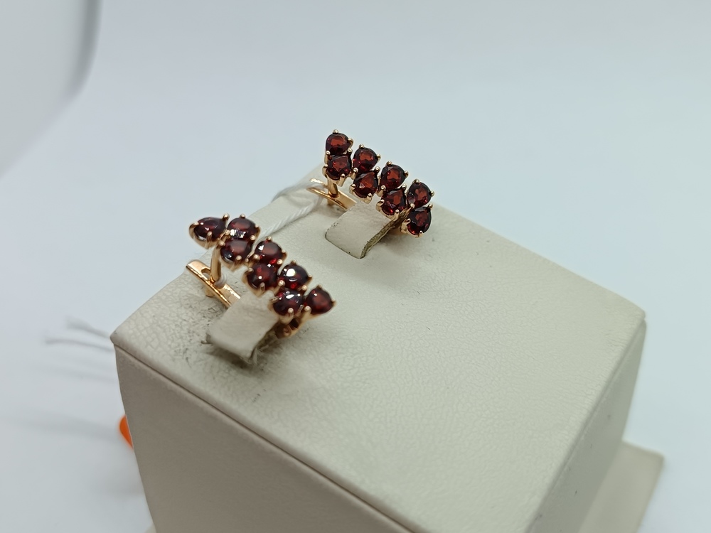 СЕРЬГИ С КАМНЯМИ (Au 585)