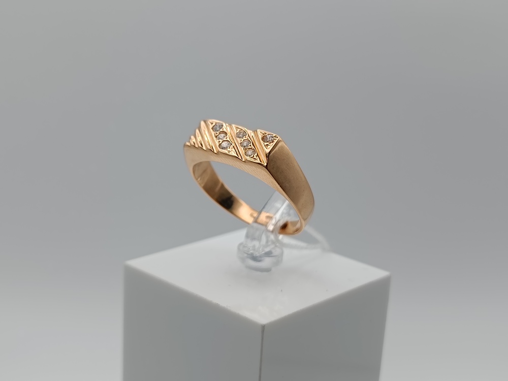 ПЕЧКМИ585 ПЕЧАТКА С КАМНЯМИ (Au 585)