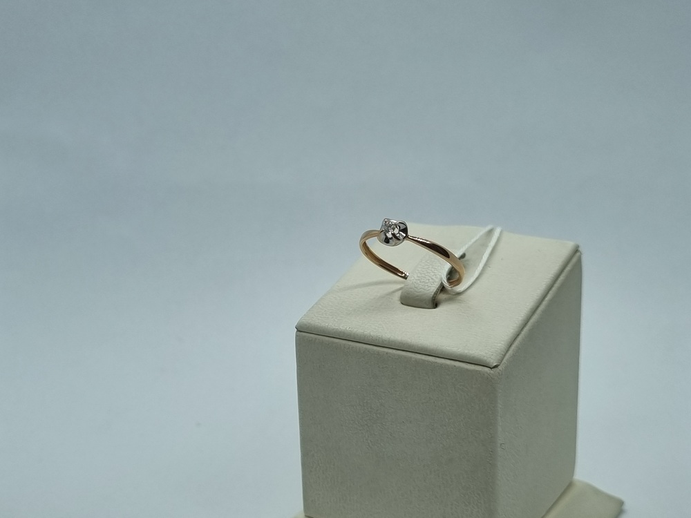 КОЛЬЦО БРИЛЛИАНТ Au 585