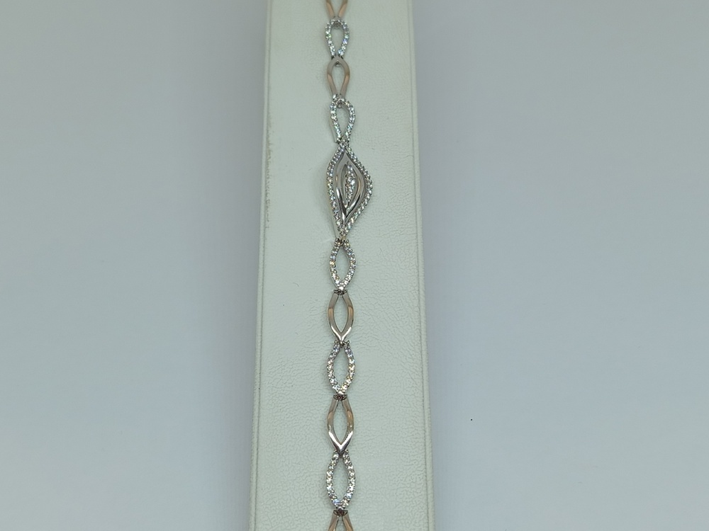 БРАСЛЕТ С КАМНЯМИ (Au 585)