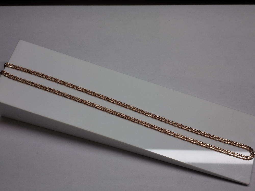 ЦЛР2585 ЦЕПЬ ПОЛНОВЕСНАЯ Ромб двойной (Au 585)