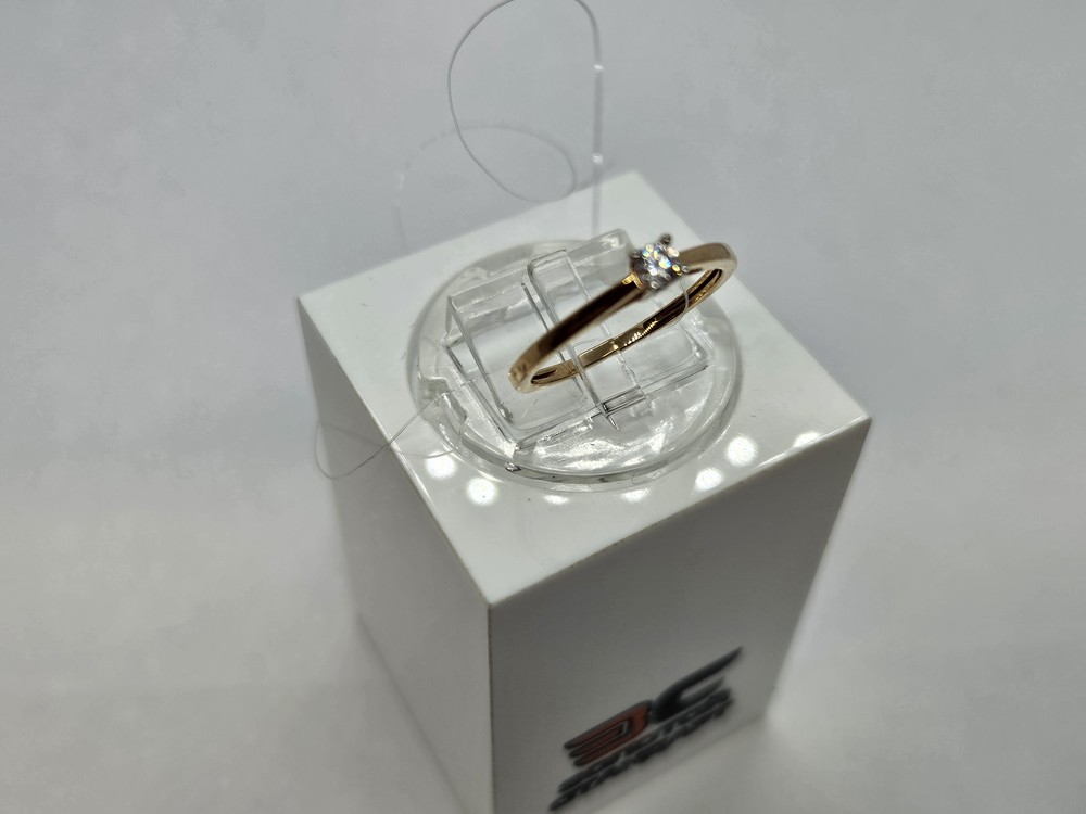 01-118237 КОЛЬЦО С КАМНЕМ (Au 585)