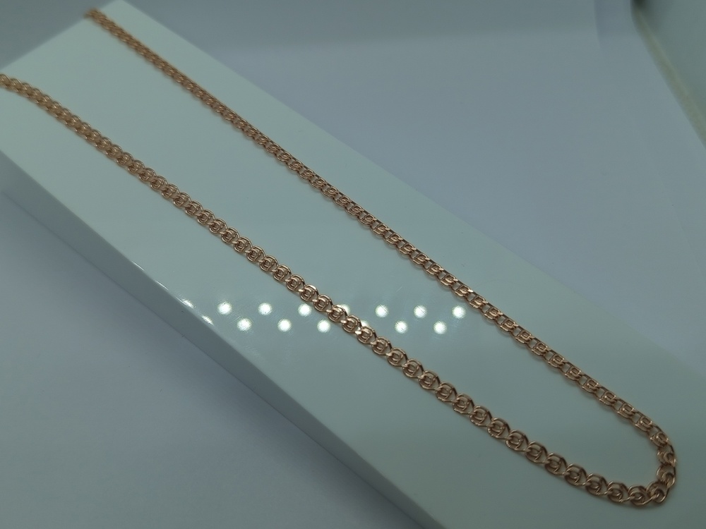 ЦЕПЬ ПУСТОТЕЛАЯ Лав (Au 585)