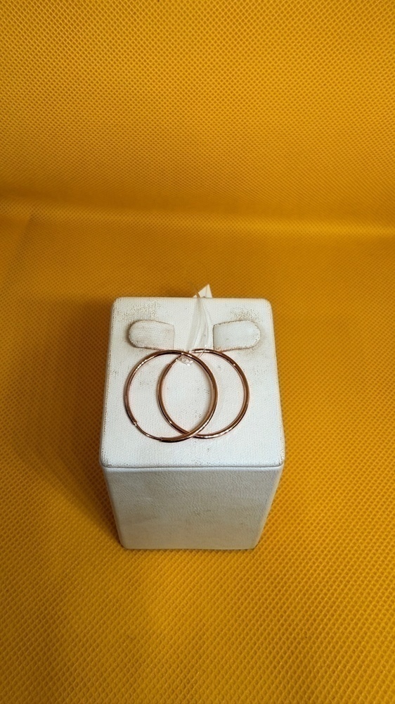 СЕРЬГИ КОНГО без камня (Au 585)