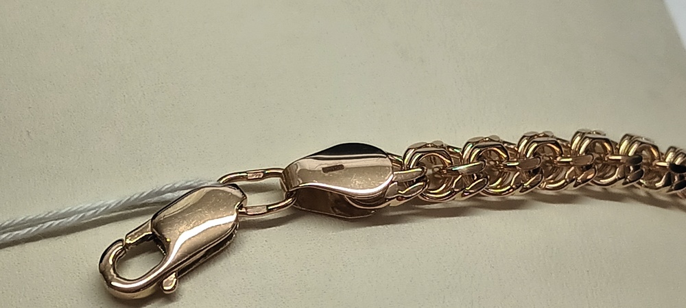 БРАСЛЕТ ПОЛНОВЕСНЫЙ Бисмарк (Au 585)