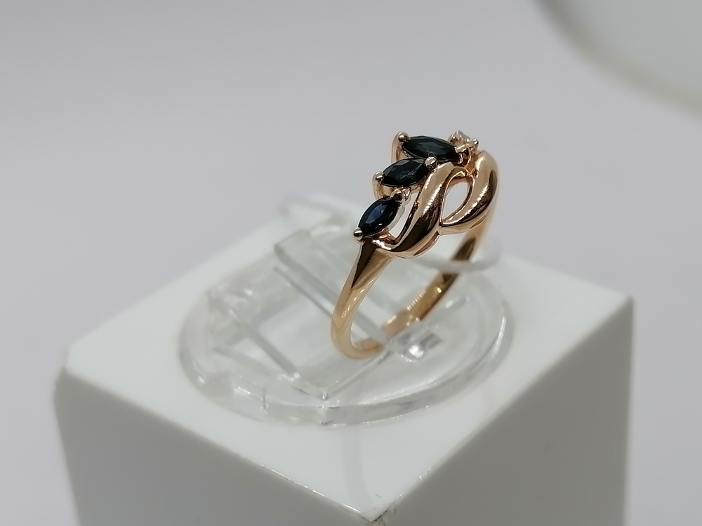 КОЛЬЦО БРИЛЛИАНТ Au 585