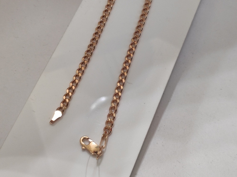 7100002П-20 БРАСЛЕТ ПУСТОТЕЛЫЙ Панцирное (Au 585)