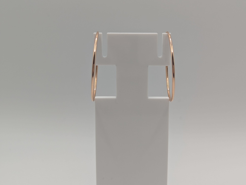 СЕРЬГИ КОНГО без камня (Au 585)