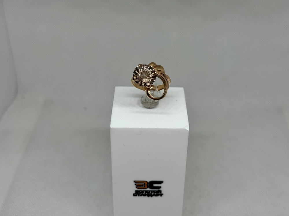 КОЛКМ585 КОЛЬЦО С КАМНЕМ (Au 585)