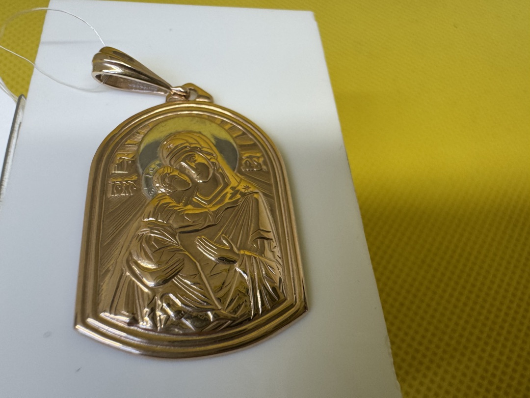 ПОДВЕСКА ИКОНА без камня (Au 585)