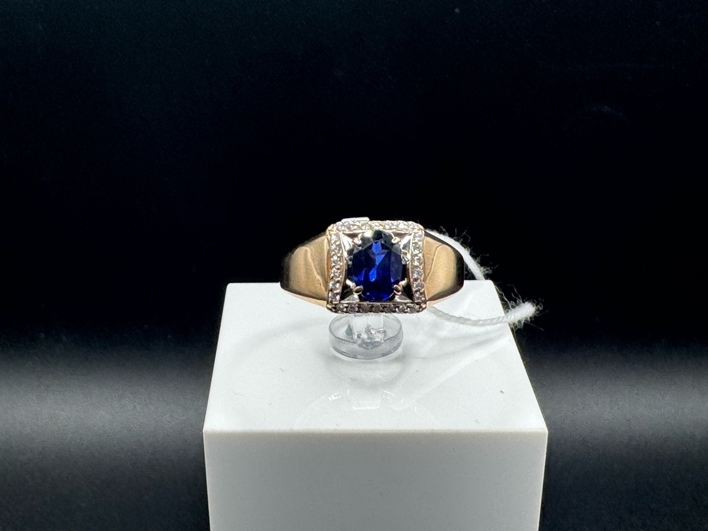 КОЛКМИ585 КОЛЬЦО С КАМНЯМИ (Au 585)