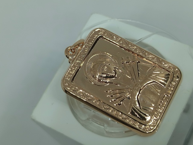 ПОДВЕСКА ИКОНА без камня (Au 585)