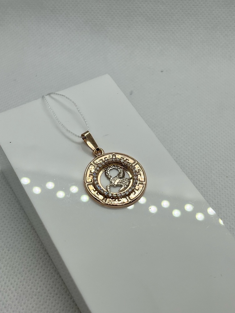 ПОДВЕСКА ЗНАК ЗОДИАКА СКОРПИОН (Au 585)