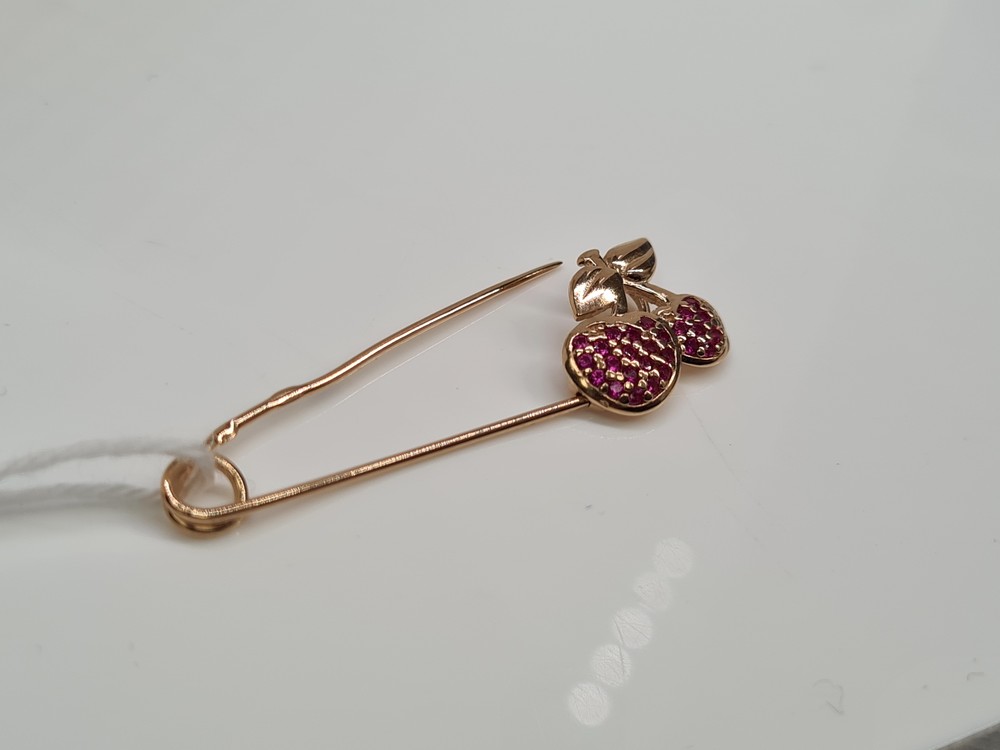 ПОДВЕСКА С КАМНЯМИ (Au 585)