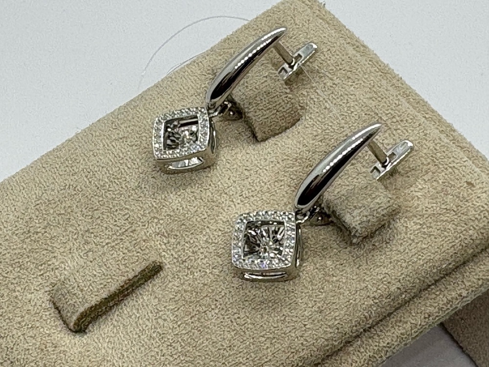 СЕРЬГИ БРИЛЛИАНТ (Au 585)