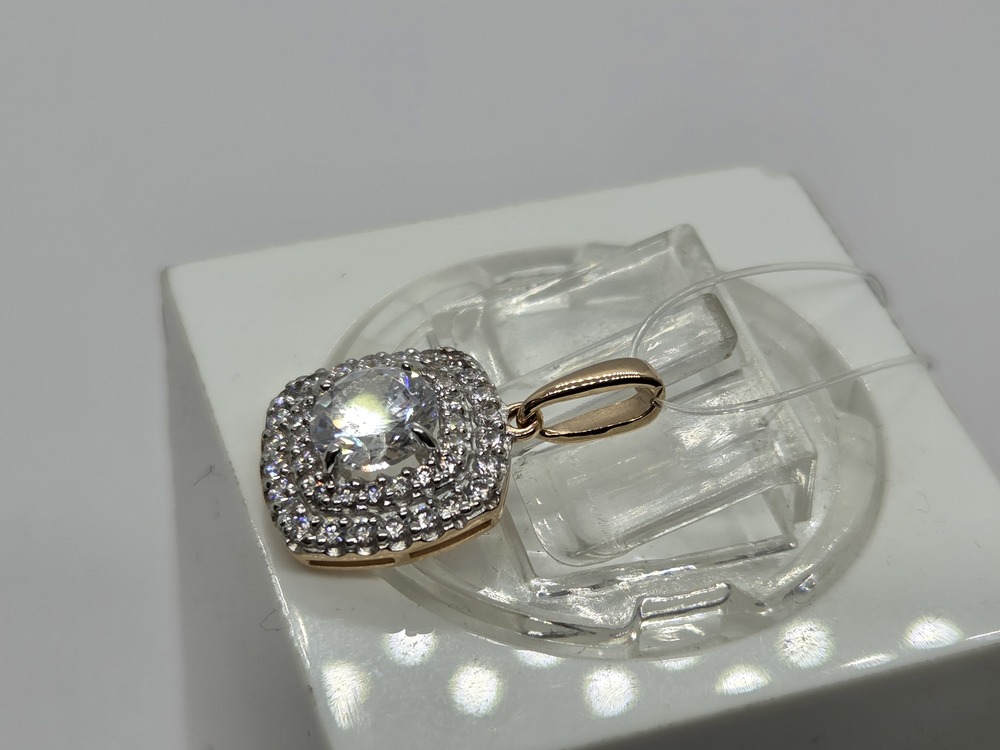 ПОДВЕСКА С КАМНЯМИ (Au 585)