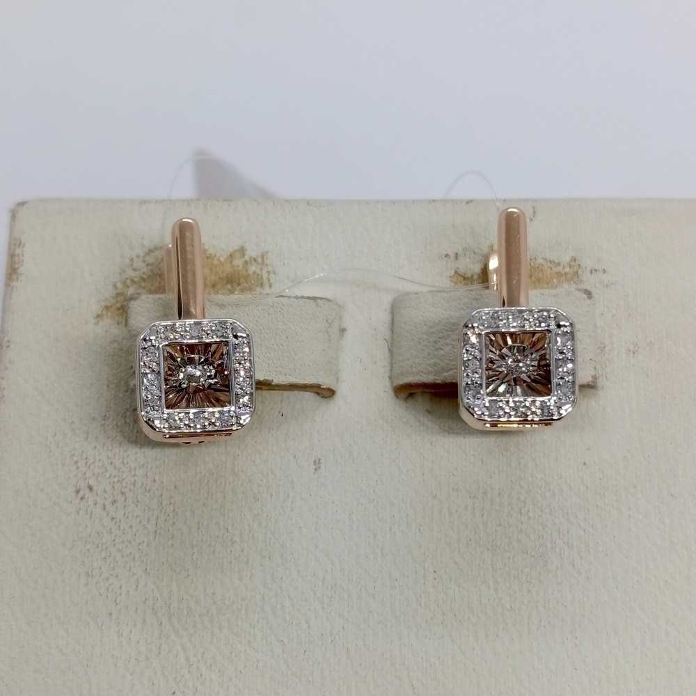 СЕРЬГИ БРИЛЛИАНТ (Au 585)