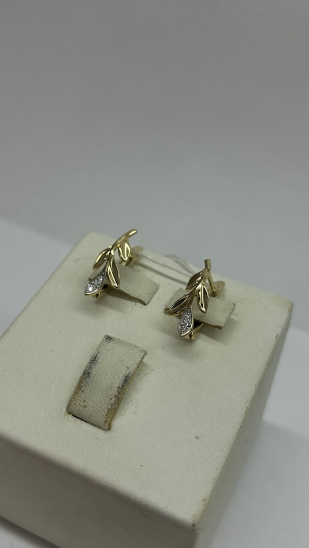 СКМИ585 СЕРЬГИ С КАМНЯМИ (Au 585)