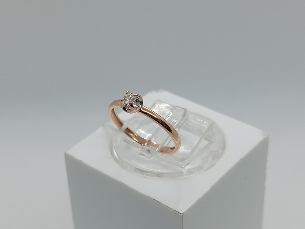 КОЛЬЦО БРИЛЛИАНТ Au 585